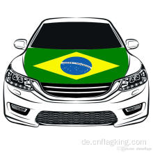 Die WM Brasilien Flagge Autohaube Flagge 100*150cm